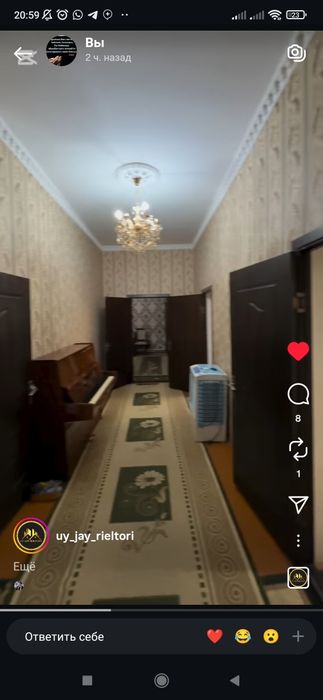 Үй сатылады.Телецентр жолға жақын.