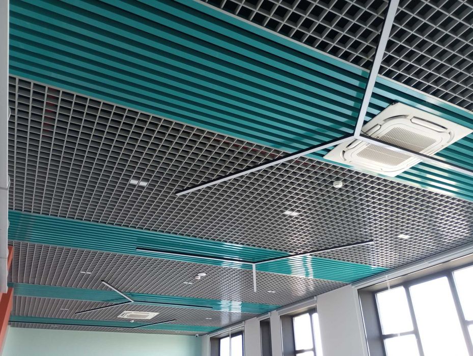 Подвесные потолки Armstrong, Griliato, реечные | Монтаж | 12 лет опыта