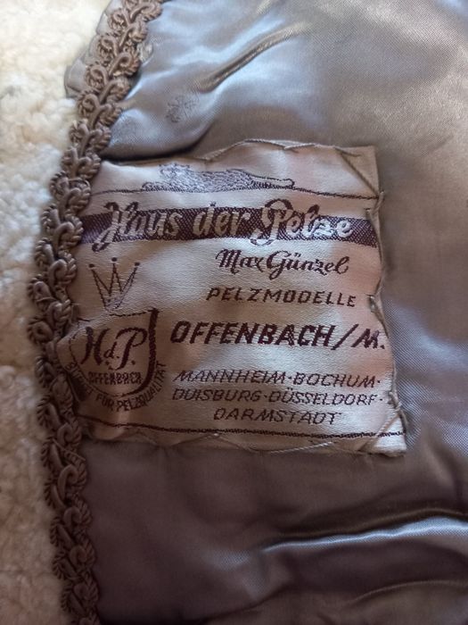 Cojoc din blană de miel