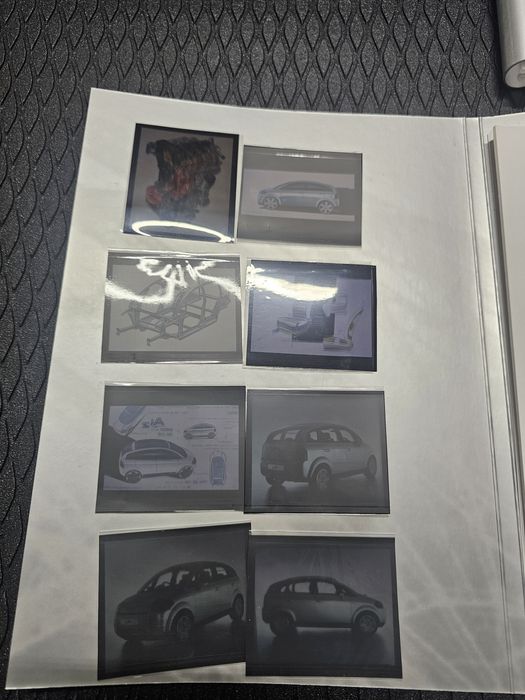 Mapa de presa de la IAA Frankfurt 1997 cu Audi Al2 (studie/concept)