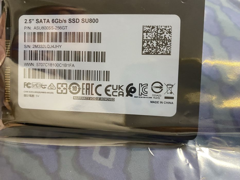 Hard Disk SSD sata 256Gb ADATA  SU800 6Gb/s 2.5”
