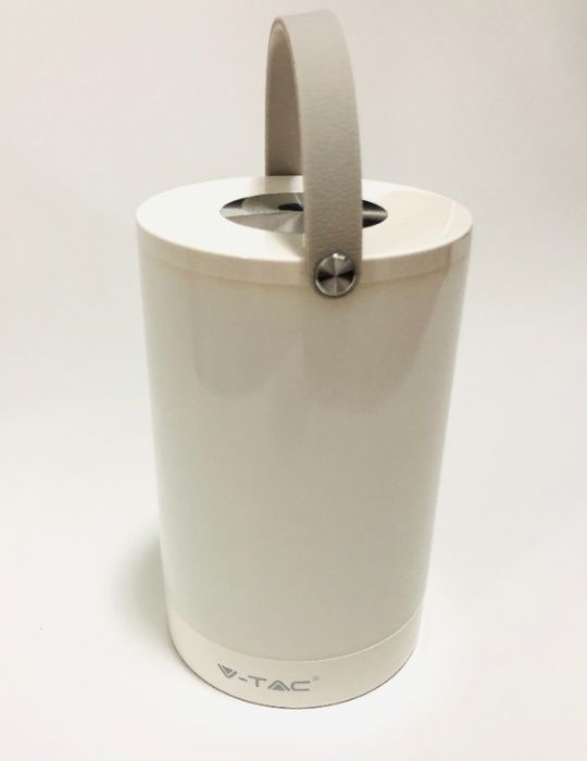 V-TAC, LED акумулаторна, къмпинг лампа Power bank, 4000K, 6W