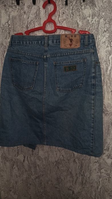 Юбка джинсовая на пуговицах