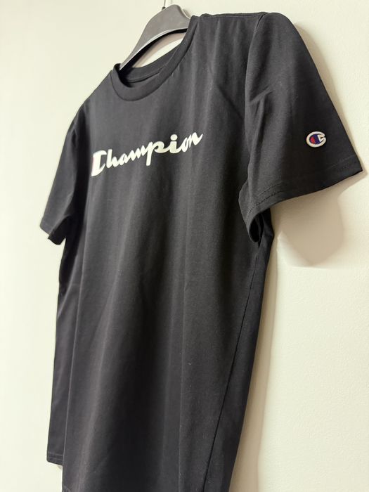 Черна тениска Champion