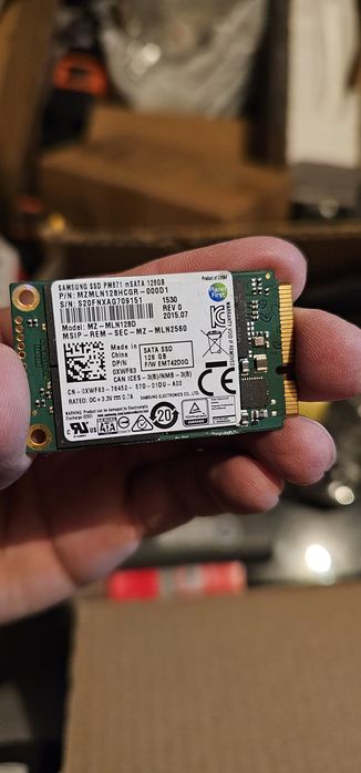 SSD msata 128 GB