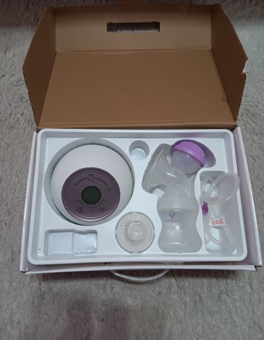 CANGAROO Електрическа помпа за кърма ELEGANCE БЯЛ/ЛИЛАВ