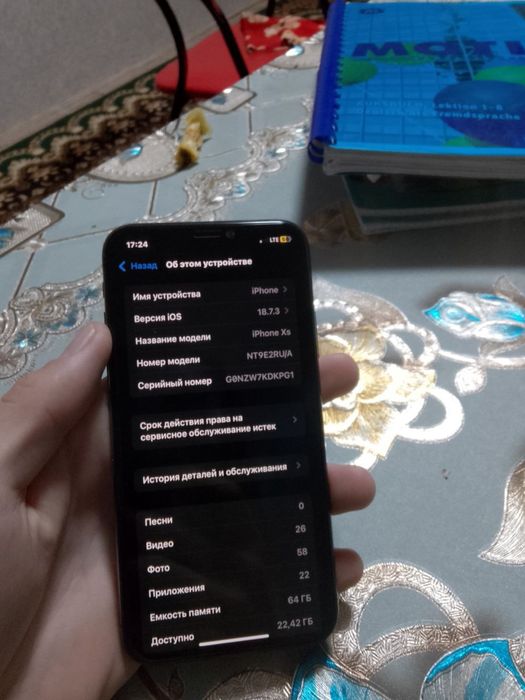 Iphone Xs holati ideal