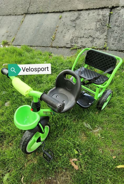 Детский Велосипед с доп. сиденьем. Форма оплаты любая. Кредит.