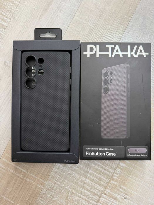 Калъф Pitaka за Samsung Galaxy S25 Ultra с допълнителни бутони