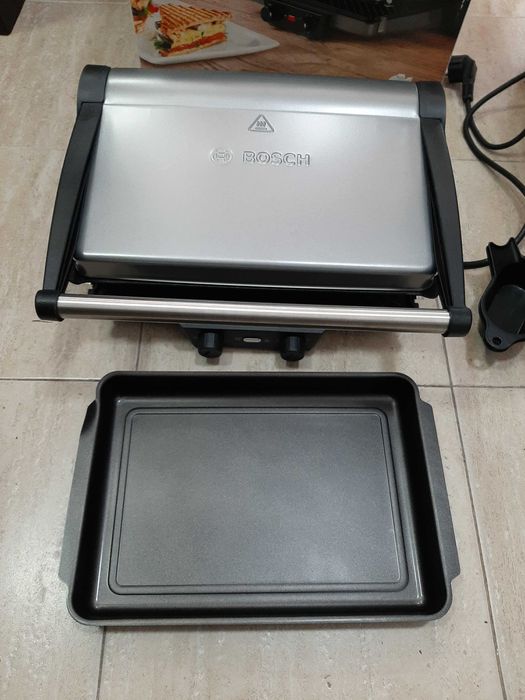 Електрическа скара- Грил 3 в 1 Bosch TCG4215, 2000 W, Нов
