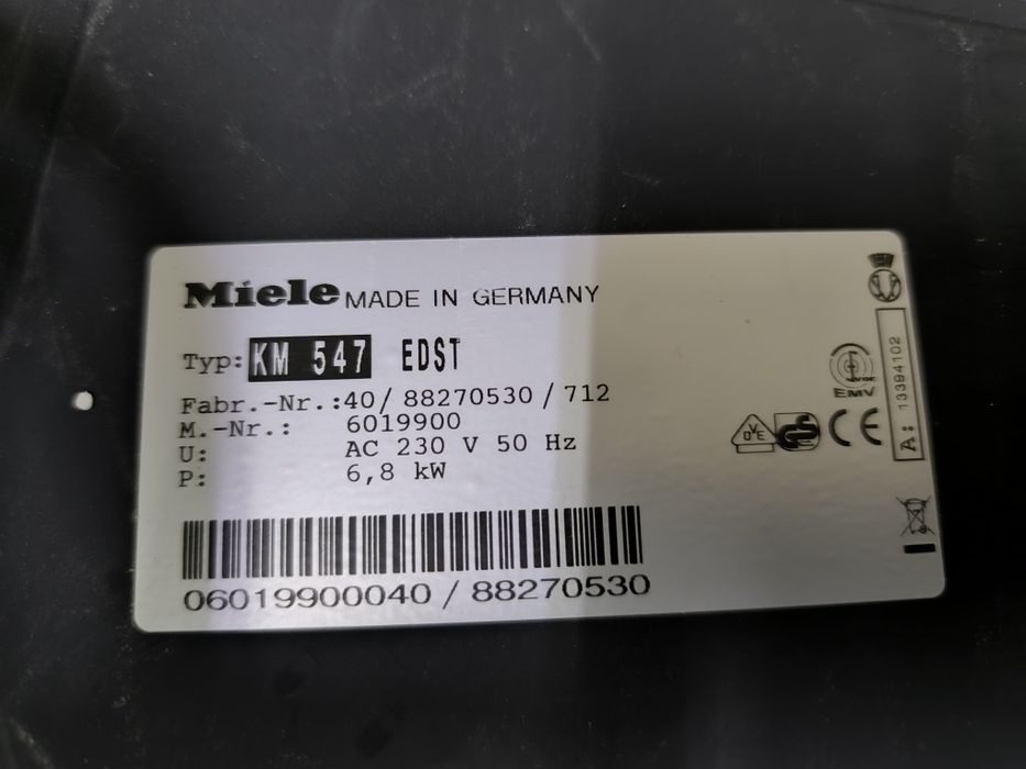 Керамичен плот Miele KM 547 EDST