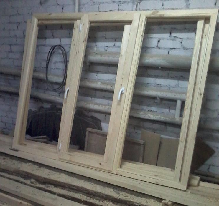 Балконные рамы(дерево)