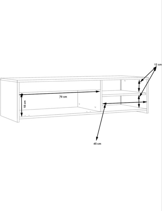 Vand comoda TV , alba
