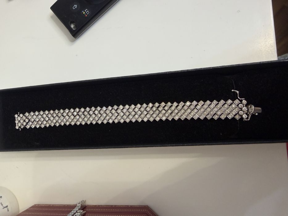 Бриллиантовый браслет 750 пробы