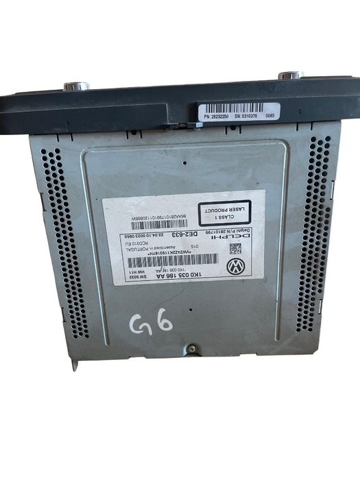 Unitate/Navigatie Mmi Volkswagen Golf 6 2011 - 2016 1K0 035 186 Aa
