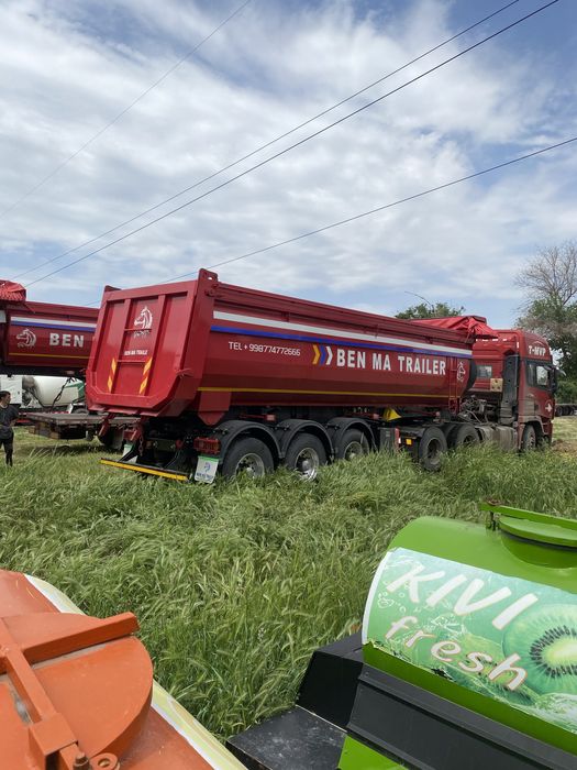 Tonar yarimtirkama, Тонар, полуприцеп, tanar, samosval