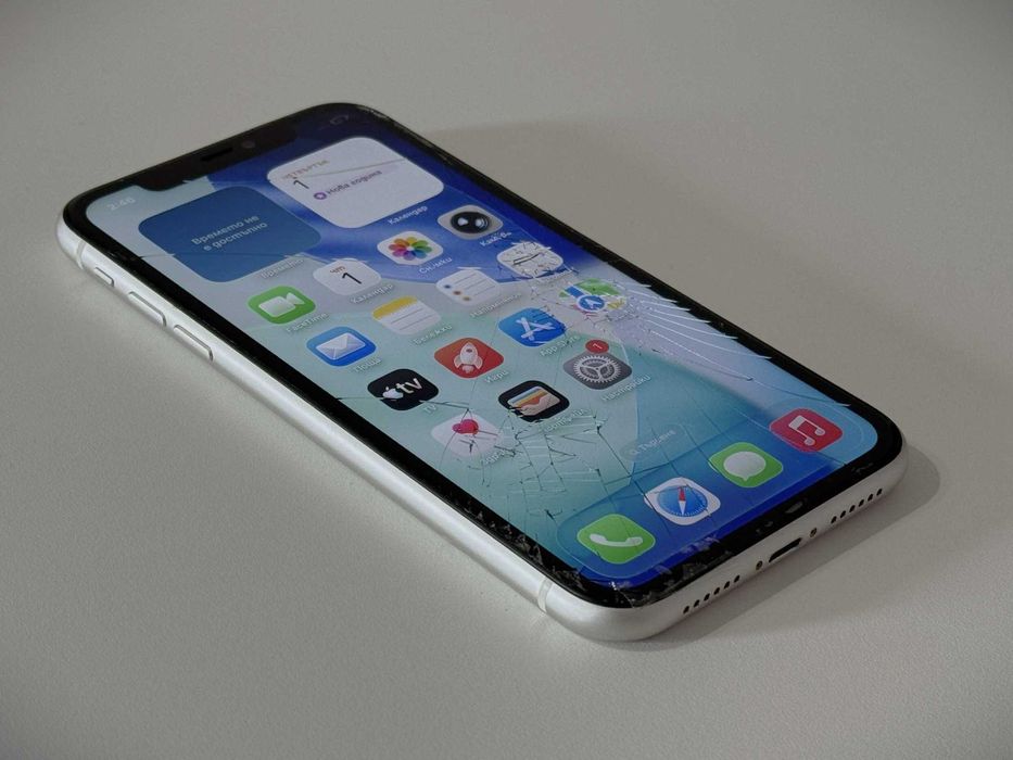 Бартер! iPhone 11 White (Бял) 82% Батерия