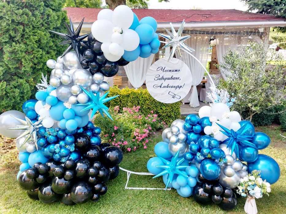 Украса за абитуриентски бал / завършване / дипломиране