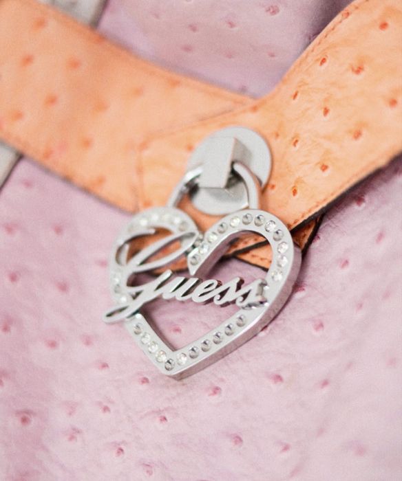 Сумка Guess страусиная кожа
