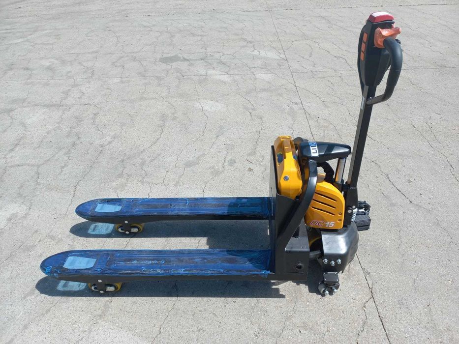 Transpaleta Liza electrica,1500 kg,2 baterie Li,Nou,Garantie