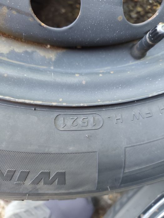 195/65/15" 4бр Hankook winter i sept rs2, dot1521,7mm