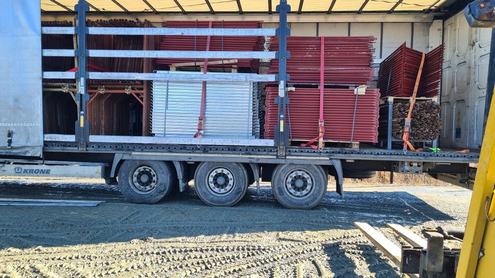 Schele metalice second, cu garduri. Podine noi