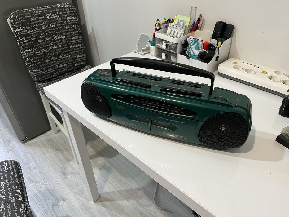 Dublu  Radiocasetofon CAT pentru piese sau colectie