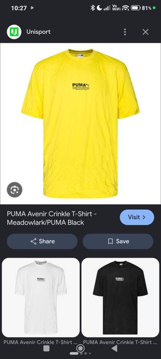 PUMA Avenir Crickle Tshirt