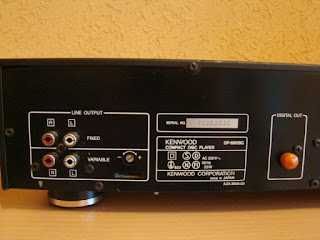 KENWOOD compact disc player DP - 880 SG