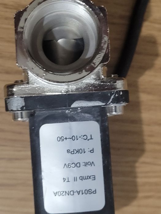 Set electrovalva și detector de gaz