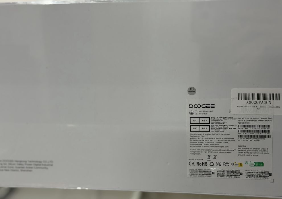 Doogee Tab A9 Pro+ VIP Edition Preț