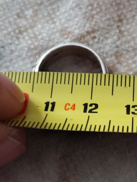 Inel antistres din argint cu motive grecești