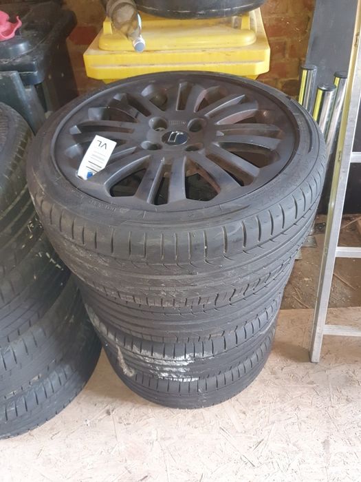 Set jante 4x114,3  + anvelope   r17