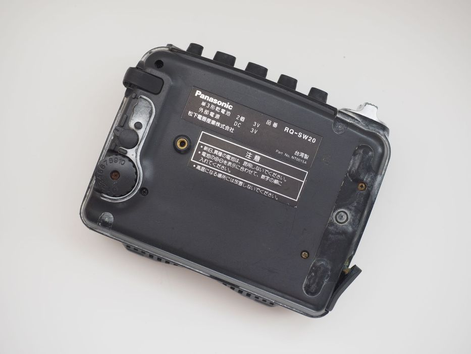 Player Panasonic RQ-SW20 Shock Wave, casetofon walkman retro