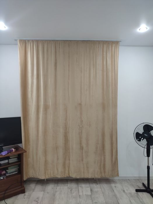 Занавески + тюль+ ламбрикен