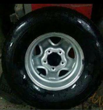 Колёса на Toyota Land Cruiser 100. Чехол для запаски.