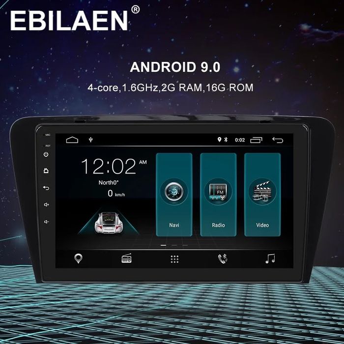 Навигация 10и android мултимедия Skoda octavia 3 андроид шкода октавия