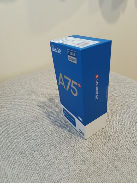 Смартфон ZTE Blade A75 5G, 4GB RAM, 128GB, 5G, Diamond Black