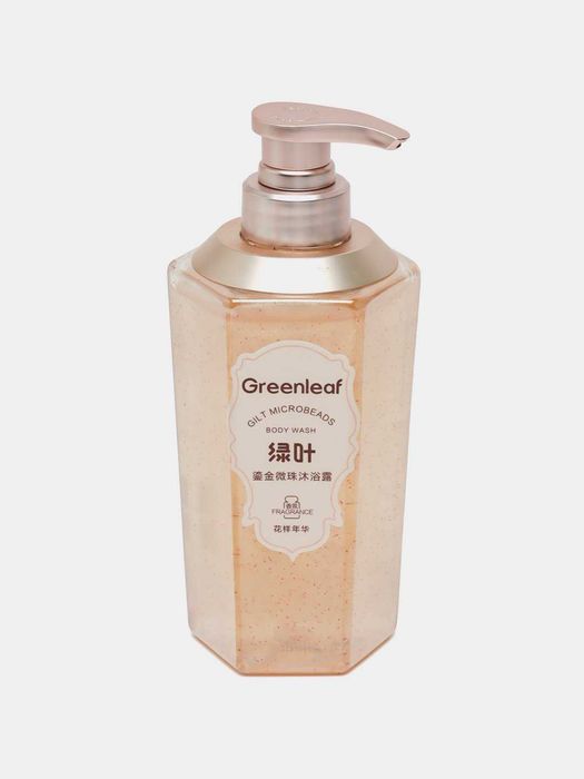 Гель для душа с позолоченными микро шариками GreenLeaf 500 мл