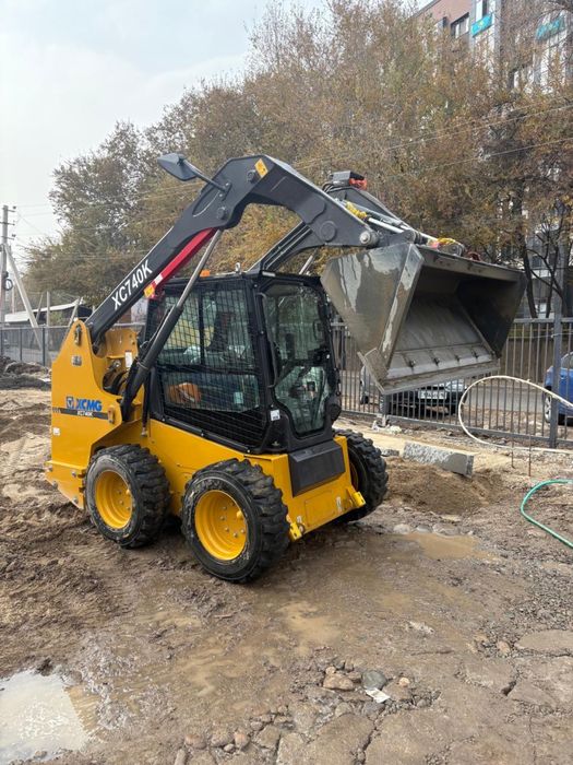 Услуги минипогрузчика