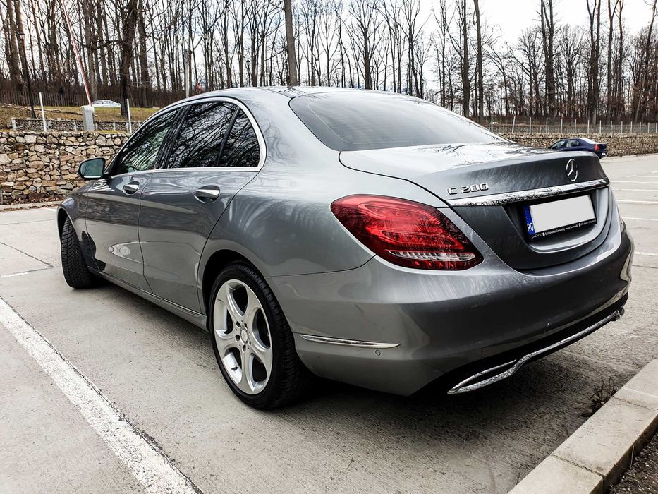 Mercedes C200 AMG 2.0 Benzina Automat 184cp LED Piele Navi Mare Keyless Camera