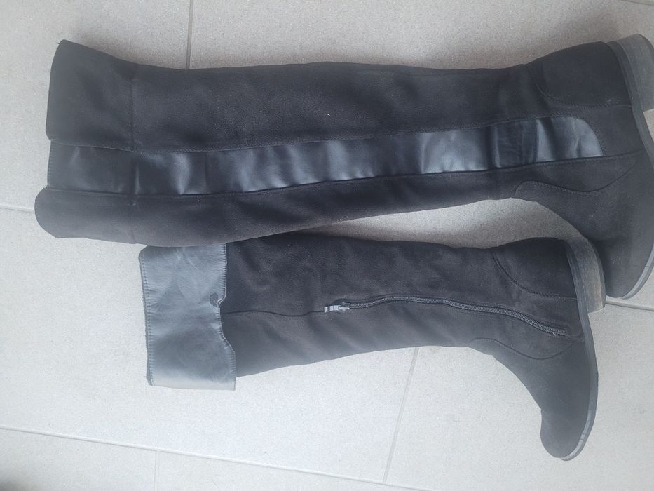 Дамски ботуши черни