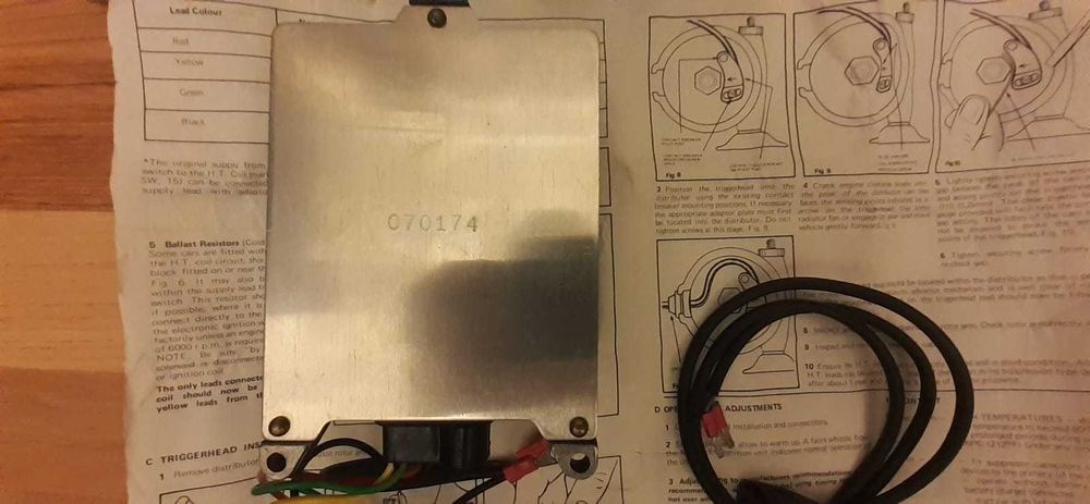 Aprindere electronica Mobelec anii 70 motoare pe benzina cu carburator