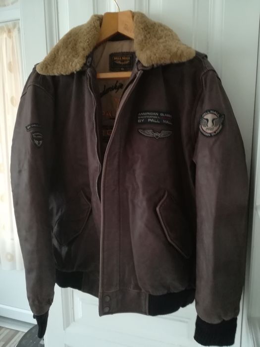 Geaca piele Pall Mall xl aviator bărbați
