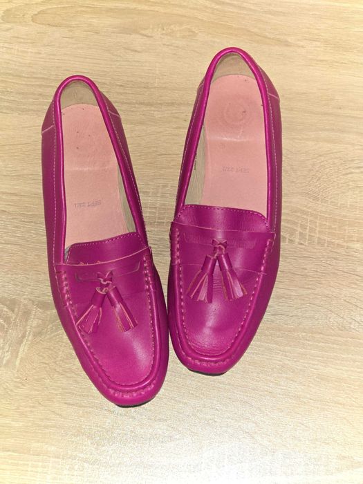 Цикламени мокасини Bared Footwear