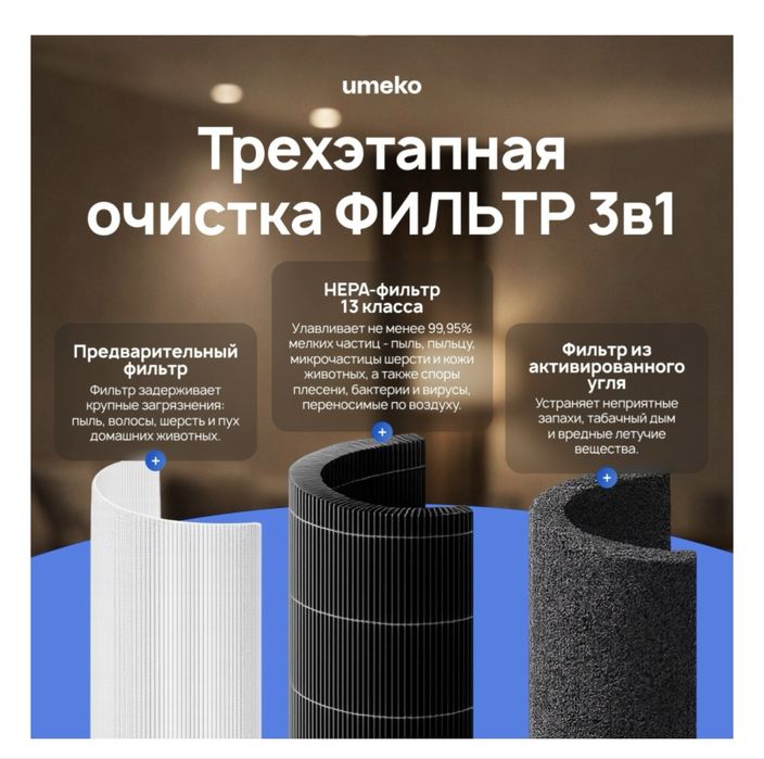 Продам очиститель воздуха Umeko Air +