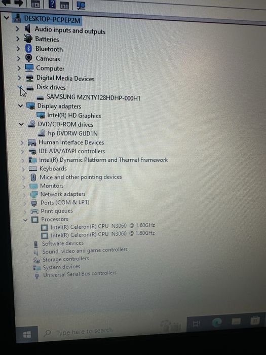 Laptop HP250 G5  gri  SSD