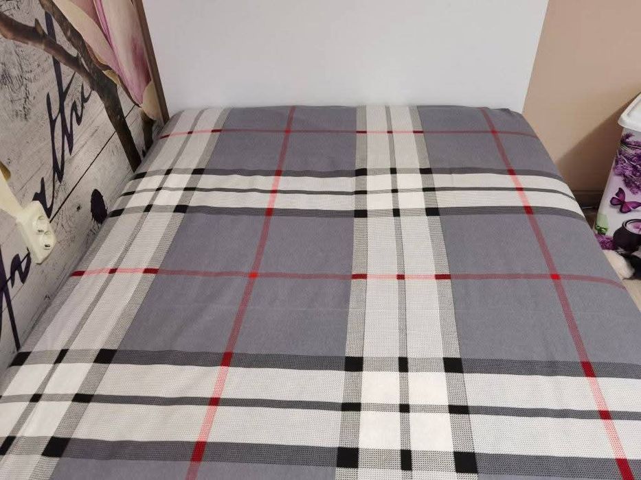 Долен чаршаф с ластик от бархет 100%памук