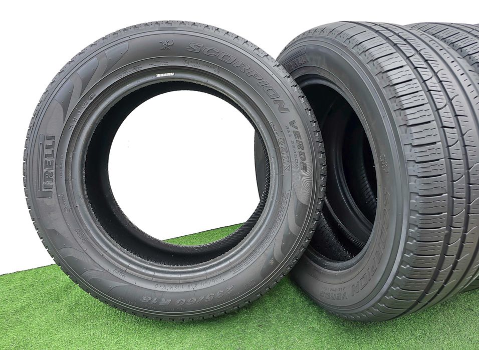 4бр. 235/60/18 PIRELLI Scorpion verde- всесезонни