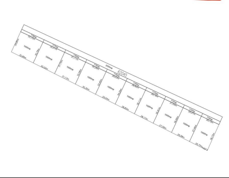 Parcele de teren in Bacia 1350mp